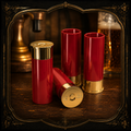 The Full Spread — 12GA Shotgun Shell Shot Glass Set of 4