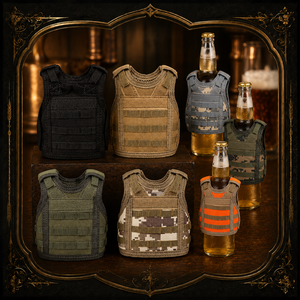 The Tactical Koozie — Mini MOLLE Beer Vest